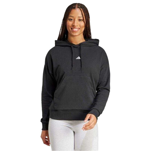 Adidas Dames essentials kleine logo french terry hoodie UTPP4177_black large Adidas Dames essentials kleine logo french terry hoodie UTPP4177_black large