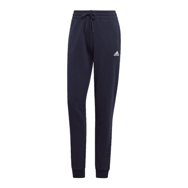 Adidas Dames essentials french terry linear cuffed joggingbroek UTPP3361_navyblue large