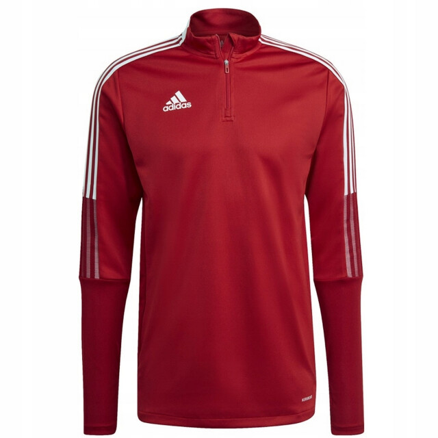 Adidas Heren tiro 21 quarter zip training top UTPP2077_red large Adidas Heren tiro 21 quarter zip training top UTPP2077_red large