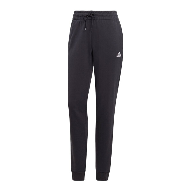 Adidas Dames essentials french terry linear cuffed joggingbroek UTPP3361_black large Adidas Dames essentials french terry linear cuffed joggingbroek UTPP3361_black large