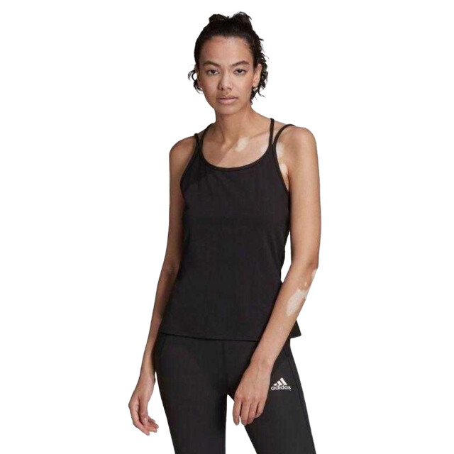 Adidas Dames studio strappy slim tank top UTPP4415_black large