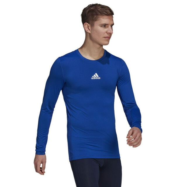 Adidas Heren techfit top met lange mouwen UTPP5193_blue large