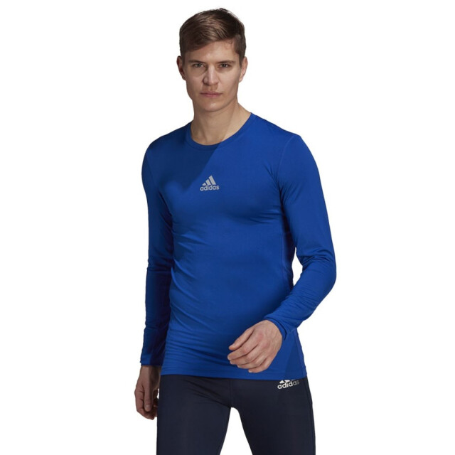 Adidas Heren techfit top met lange mouwen UTPP5193_blue large