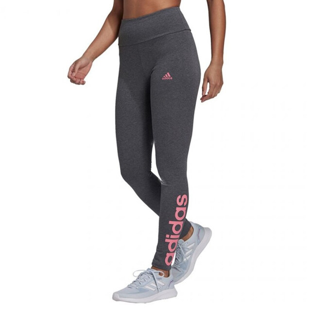 Adidas Dames essentials legging met hoge taille UTPP615_greysilver large Adidas Dames essentials legging met hoge taille UTPP615_greysilver large