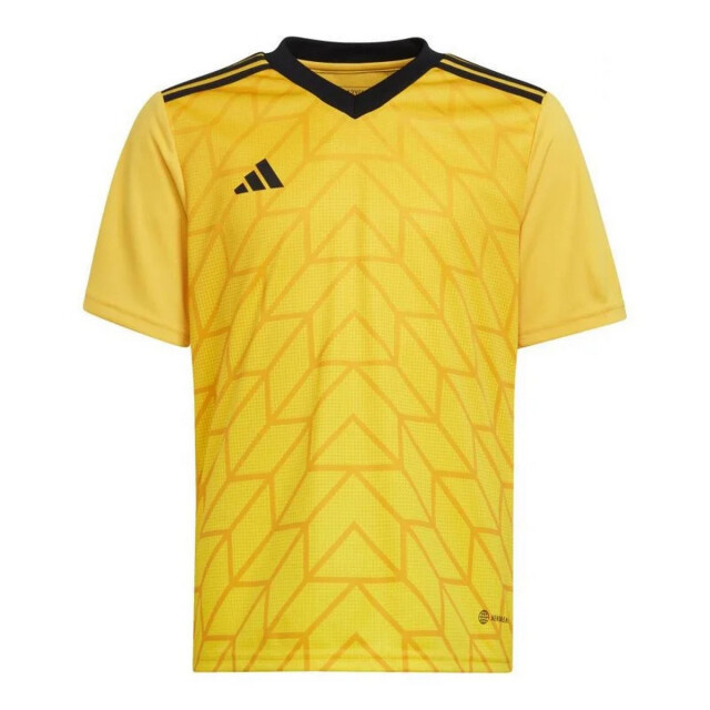 Adidas Kinderen/kinderen team icoon 23 t-shirt UTPP5562_blackyellow large Adidas Kinderen/kinderen team icoon 23 t-shirt UTPP5562_blackyellow large
