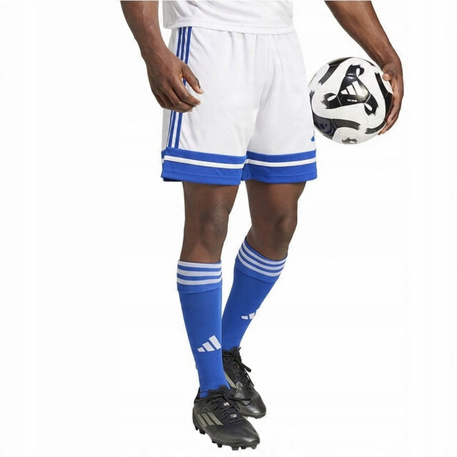 Adidas Heren squadra 25 korte broek UTPP3428_whiteblue large Adidas Heren squadra 25 korte broek UTPP3428_whiteblue large