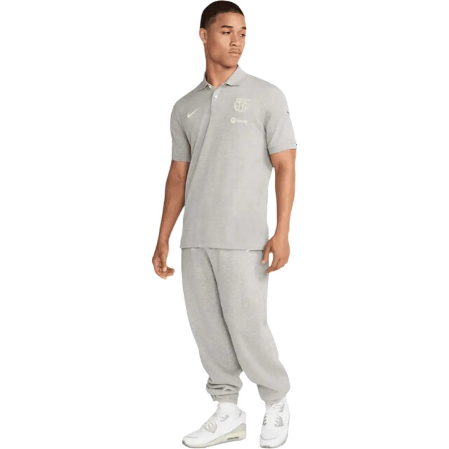 Nike Heren 2.0 fc barcelona dri-fit poloshirt UTPP4604_greysilver large