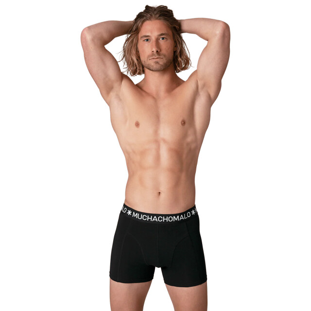 Muchachomalo Heren 12-pack boxershorts U-SOLID1010-1162 large