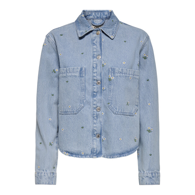 Only Onlcassie emb ls ovs dnm shirt akm 15349520 large