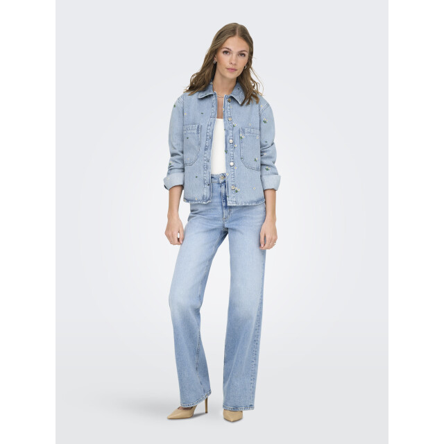 Only Onlcassie emb ls ovs dnm shirt akm 15349520 large