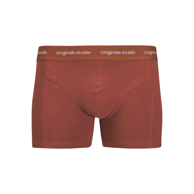 Jack & Jones Heren boxershorts trunks jacvesterbro 3-pack rood/crème/zwart 12272945 large