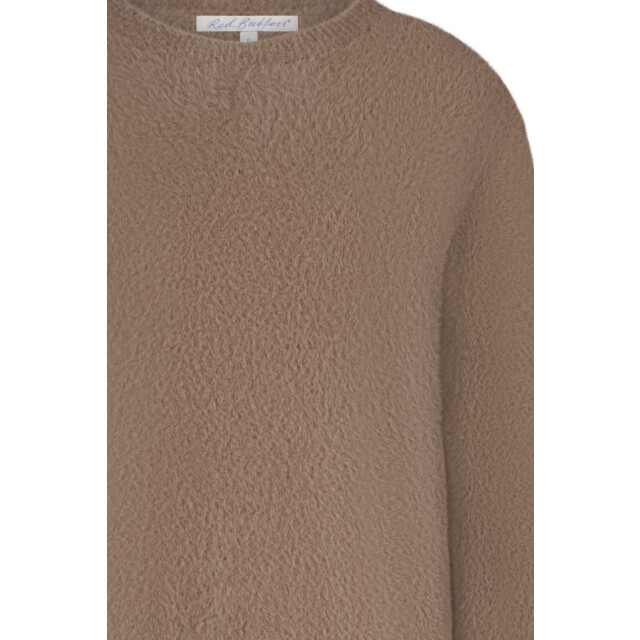 Red Button Fluffy trui Fluffy Trui Camel large