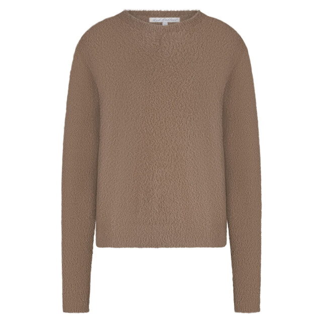 Red Button Fluffy trui Fluffy Trui Camel large