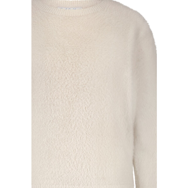 Red Button Fluffy trui Fluffy Trui Cream large