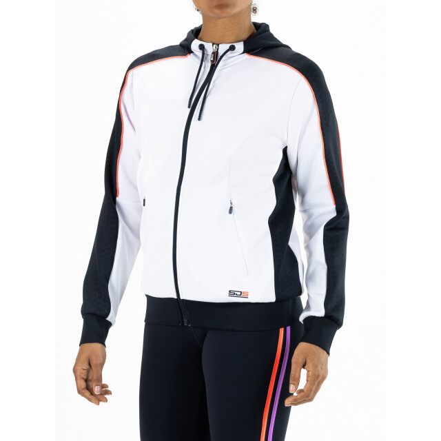 Sjeng Sports feya hooded jacket tennis hoodie dames - 071033_100-S large