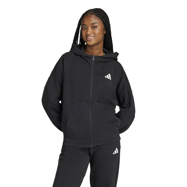 Adidas w fi sl fz hd hoodie dames - 072290_990-XL large