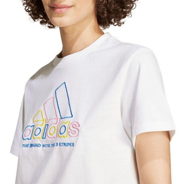 Adidas Dames xpress logo t-shirt UTPP5492_white large