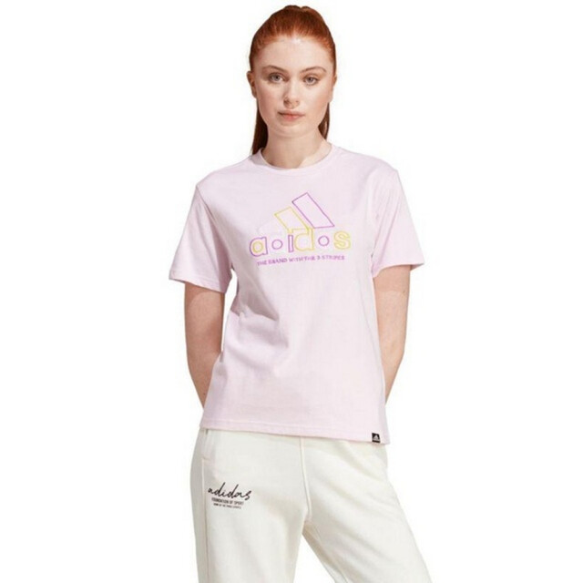 Adidas Dames xpress logo t-shirt UTPP5492_pink large