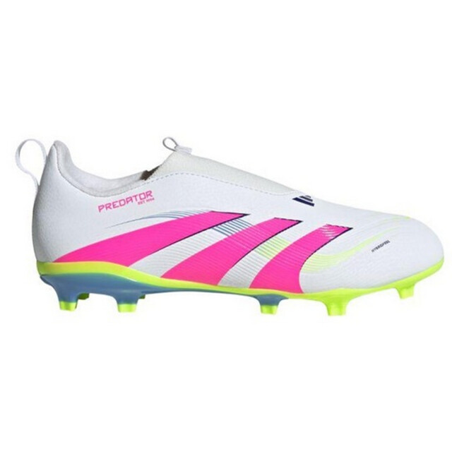 Adidas Childrens/kids predator league slip-on firm ground voetbalschoenen UTPP5434_whitepink large