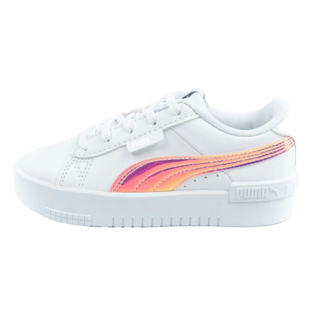 Puma Kinderen/kinderen jada leren sportschoenen UTPP6494_white large