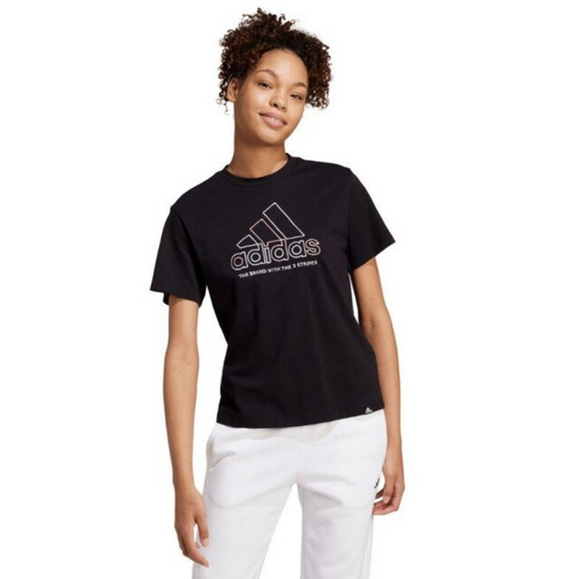 Adidas Dames xpress logo t-shirt UTPP5492_black large