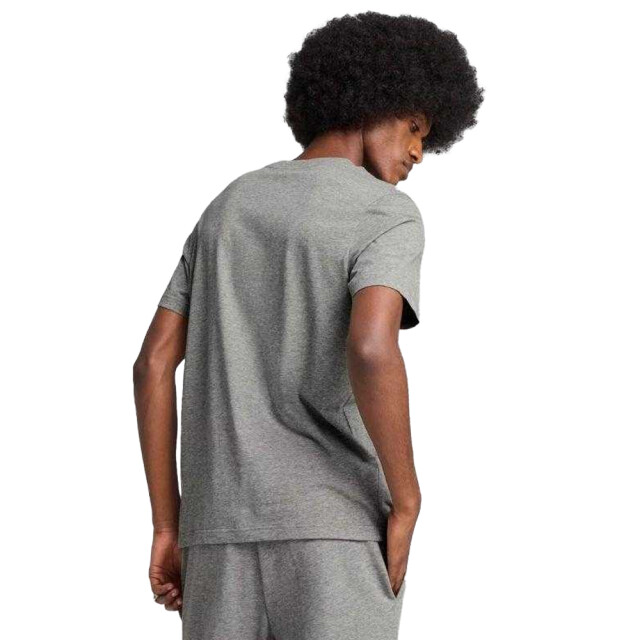 Puma Heren essentials no 1 klein logo t-shirt UTPP4904_greysilver large