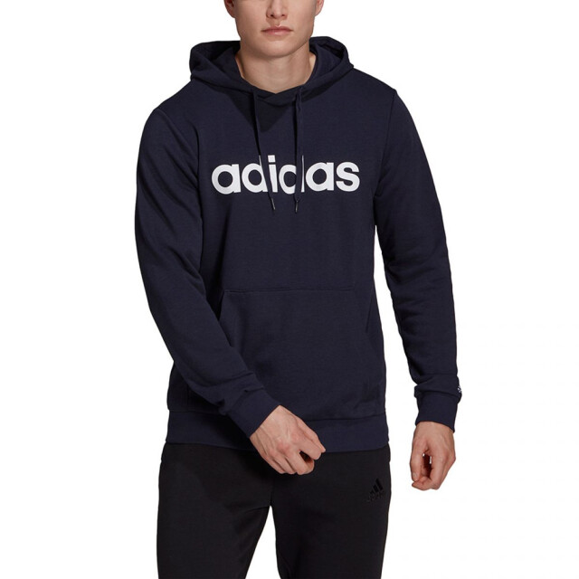 Adidas Heren essentials logo french terry hoodie UTPP4110_navyblue large