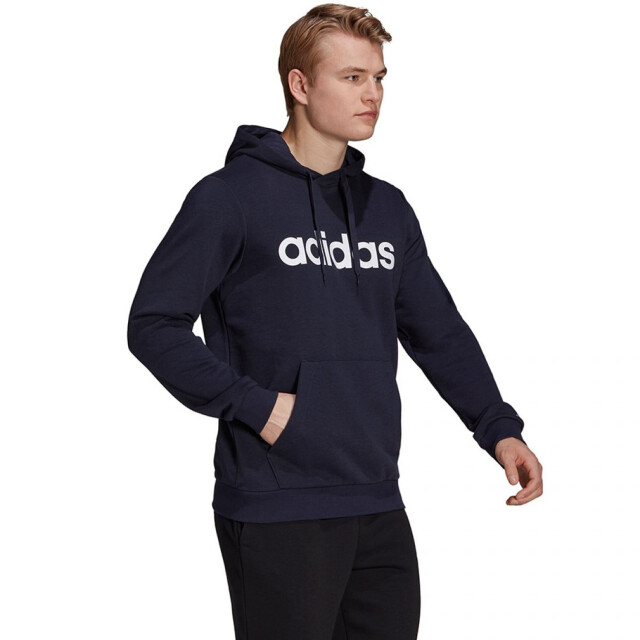 Adidas Heren essentials logo french terry hoodie UTPP4110_navyblue large