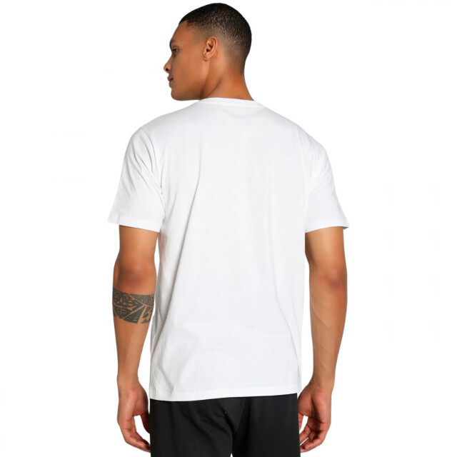 Puma Heren team rise logo katoenen jersey UTPP3375_white large