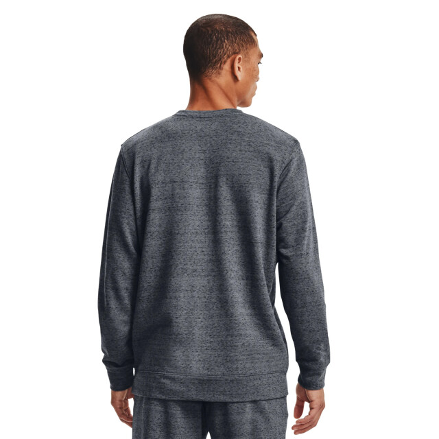 Under Armour Heren rival french terry crew hals sweatshirt UTPP2281_navyblue large
