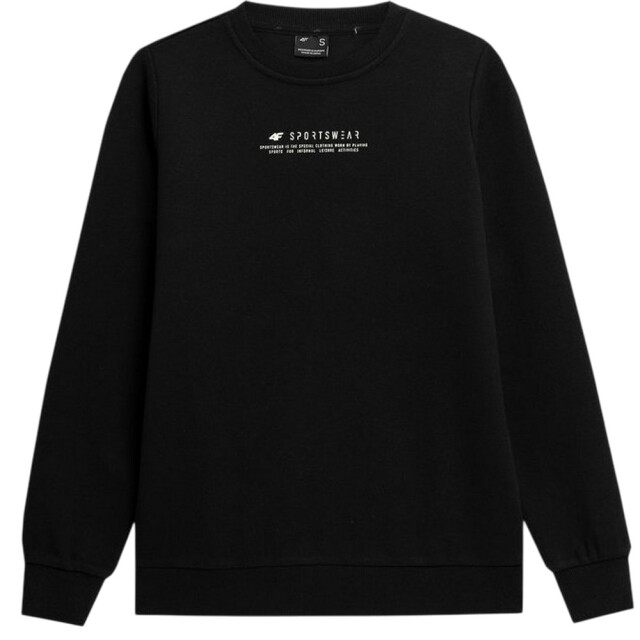 4F Dames logo pull over sweatshirt UTPP1530_black large