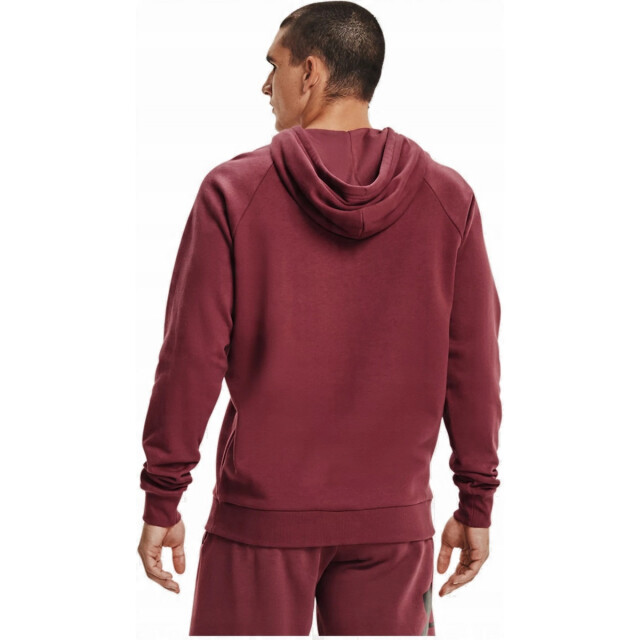 Under Armour Heren rival groot logo fleece training hoodie UTPP5542_darkred large