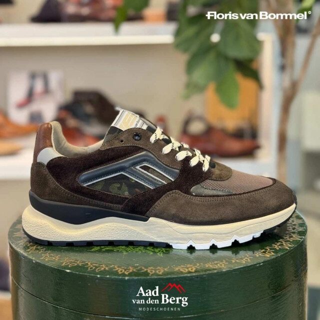 Floris van Bommel De Treener 01.19 Sneakers Groen De Treener 01.19 large