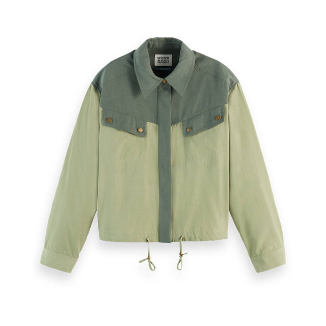 Scotch & Soda Blouse lange mouw u9b00860t Scotch & Soda Jasje U9B00860T large