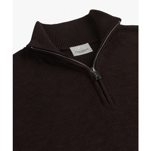 Profuomo Ppwj30042a h2 heren trui half zip profu H2/PPWJ30042A large