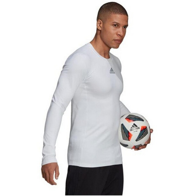 Adidas Heren tech-fit t-shirt met lange mouwen UTPP4274_white large