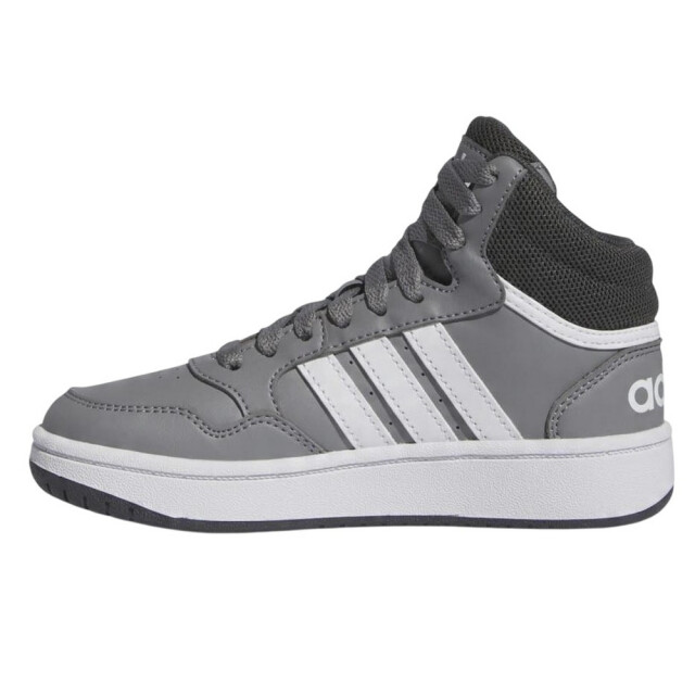 Adidas Kinder/kids hoops 3.0 mid cut trainers UTPP5022_greywhite large