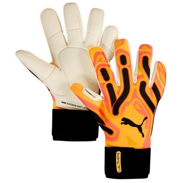 Puma Volwassen unisex ultra ultimate hybrid keepershandschoenen UTPP3963_orange large