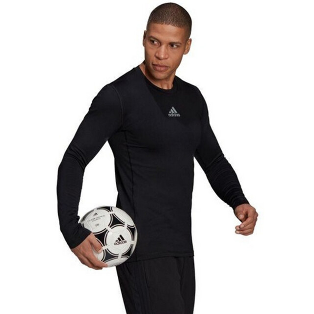 Adidas Heren tech-fit t-shirt met lange mouwen UTPP4274_black large