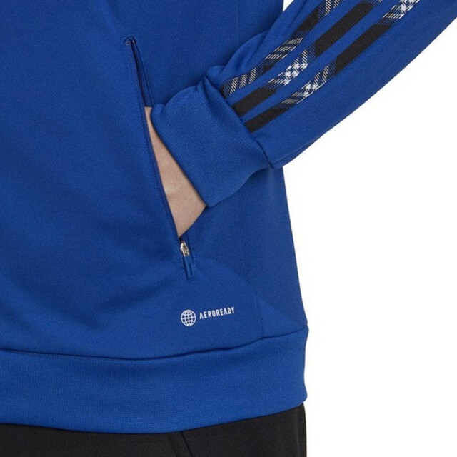 Adidas Heren tiro geruit trainingsjack met logo UTPP4615_blue large Adidas Heren tiro geruit trainingsjack met logo UTPP4615_blue large
