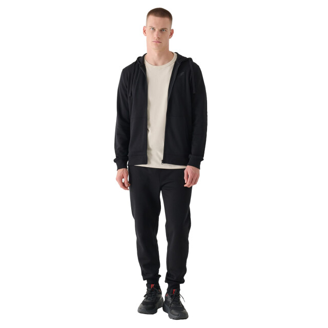 4F Heren m1466 french terry full zip hoodie UTPP5228_black large