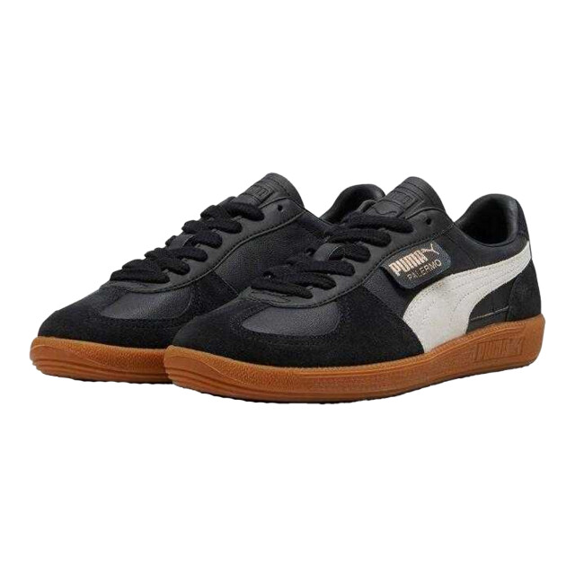 Puma Heren palermo suède trainers UTPP6882_black large