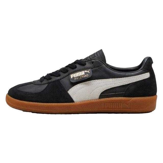 Puma Heren palermo suède trainers UTPP6882_black large