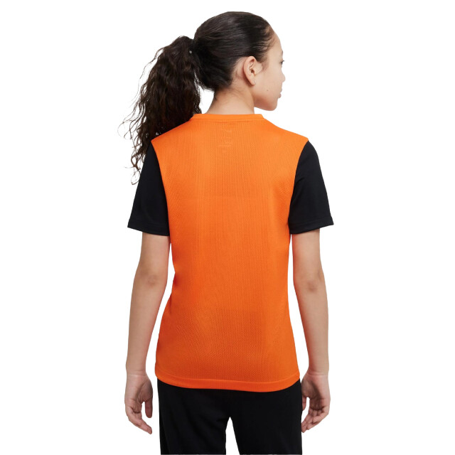 Nike Tiempo premier ii dri-fit t-shirt voor kinderen/kinderen UTPP5878_orangeblack large Nike Tiempo premier ii dri-fit t-shirt voor kinderen/kinderen UTPP5878_orangeblack large