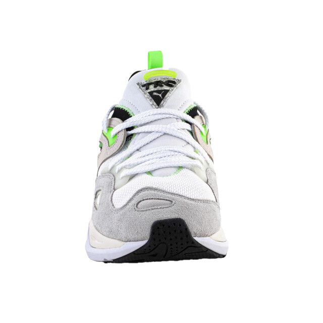 Puma Heren trc blaze the triangle leren trainers UTPP5965_beigegreenwhite large