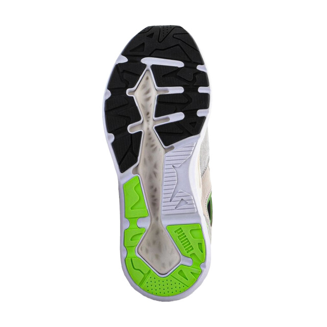 Puma Heren trc blaze the triangle leren trainers UTPP5965_beigegreenwhite large