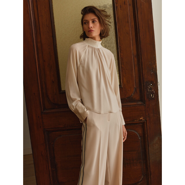 Dante 6 D6 estela silk mixed top D6 Estela Silk Mixed Top/1374 Oatmeal Cream large