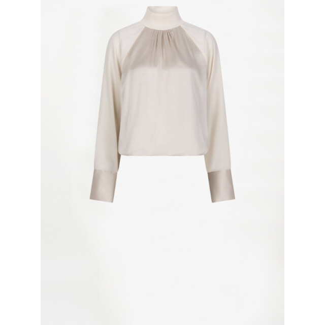 Dante 6 D6 estela silk mixed top D6 Estela Silk Mixed Top/1374 Oatmeal Cream large