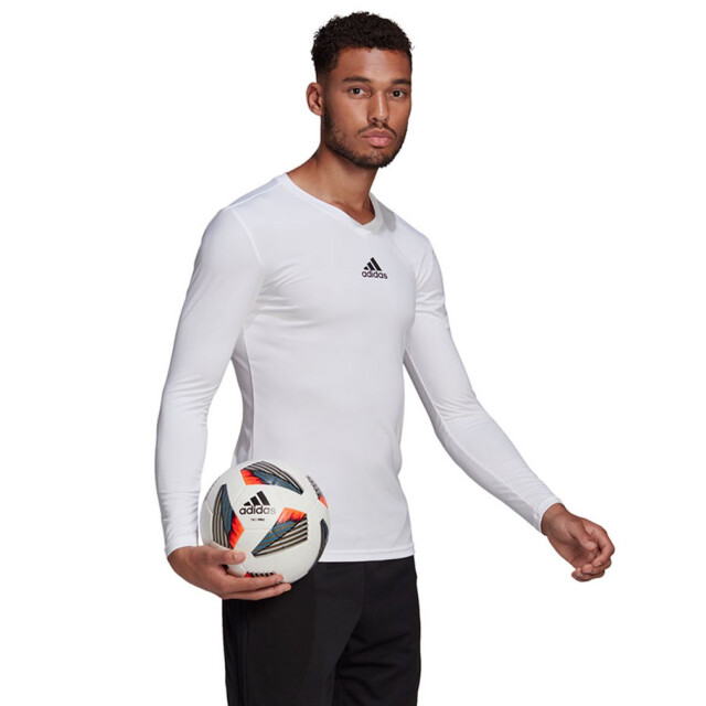 Adidas Heren team base trui met lange mouwen UTPP2147_white large