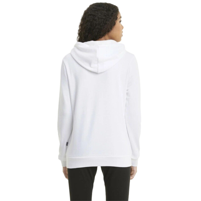 Puma Dames essentials logo hoodie UTPP1568_white large